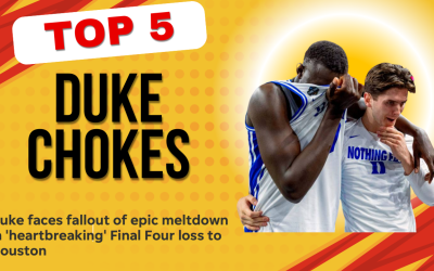 The Top 5 Duke Choke Jobs In Loss To Houston In The NCAA Final Four